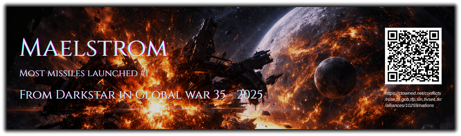 Most Missiles Launched for Darkstar in GW35 ribbon